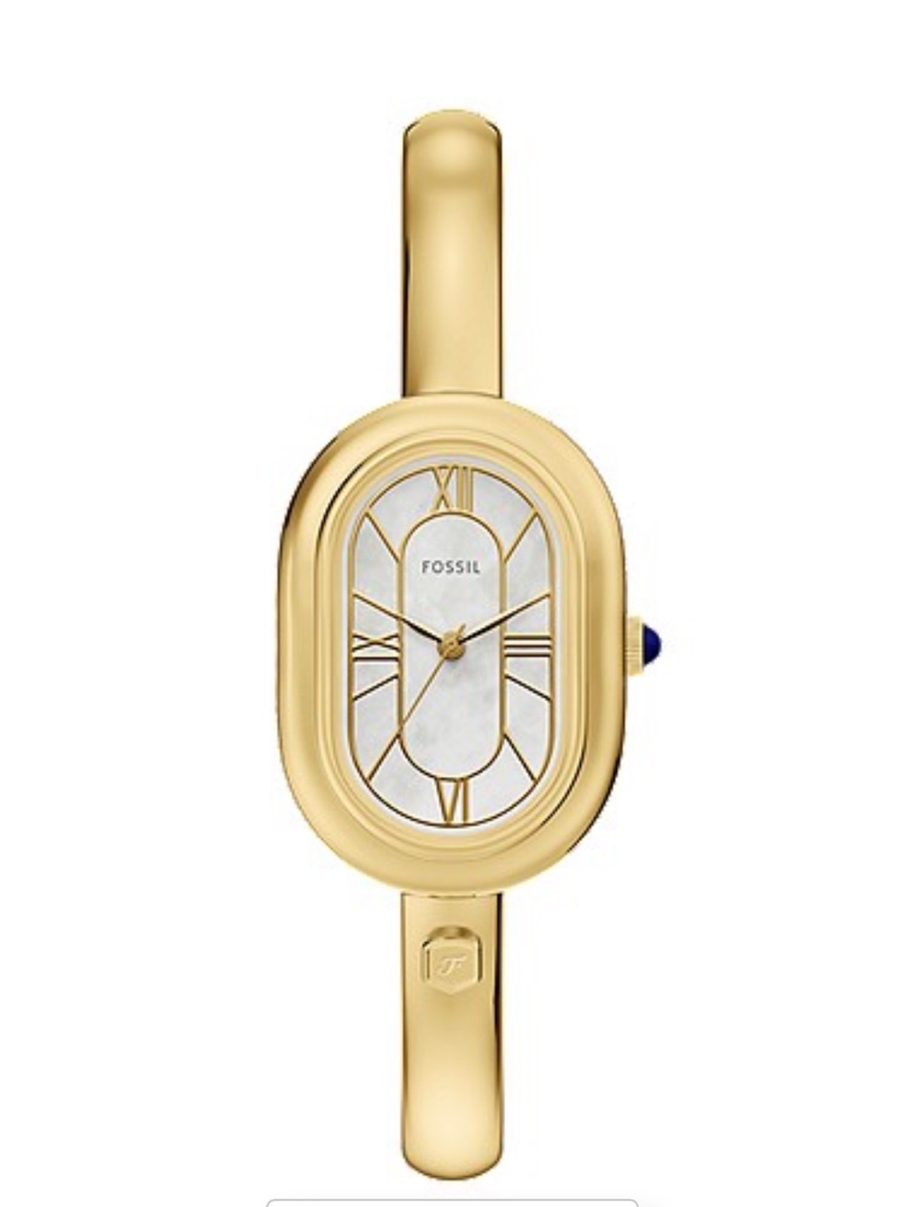 Sloan 25mm Three-Hand Gold-Tone Stainless Steel Watch Bangle